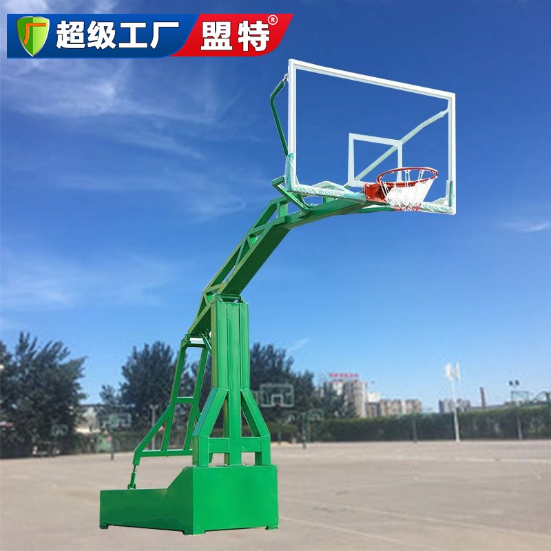 特色的电动液压升降篮球架